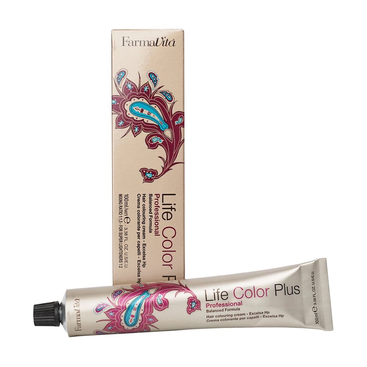 Уцінка! Перманентна крем-фарба для волосся FarmaVita Life Color Plus Hair Colouring Cream 7.1 Блондин попелястий, 100 мл